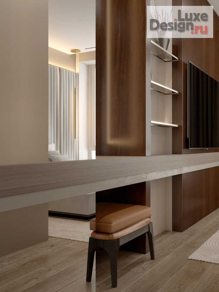 Дизайн интерьера пентхауса "ДВУХУРОВНЕВЫЙ ПЕНТХАУС ЖИЛОЙ РАЙОН «ЮЖНЫЕ КВАРТАЛЫ»" (фото 36)