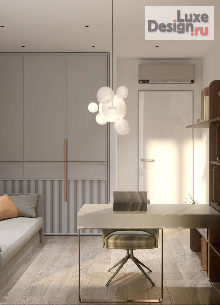 Дизайн интерьера пентхауса "ДВУХУРОВНЕВЫЙ ПЕНТХАУС ЖИЛОЙ РАЙОН «ЮЖНЫЕ КВАРТАЛЫ»" (фото 27)