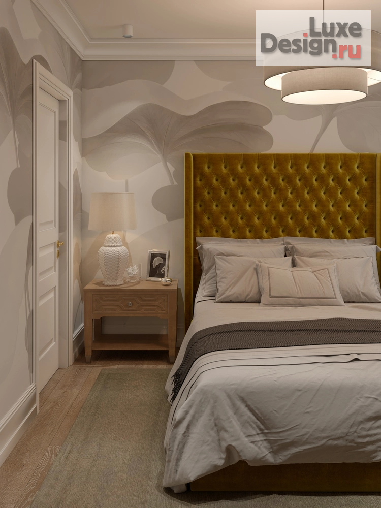 Дизайн интерьера трехкомнатной квартиры "КВАРТИРА 75 КВ.М. ЖК НЕСКУЧНЫЙ САД" (фото 10)