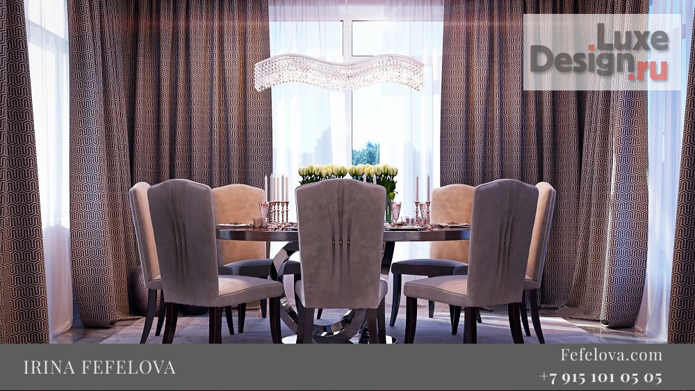 Дизайн интерьера коттеджа "Родовое гнездо" (фото 12)