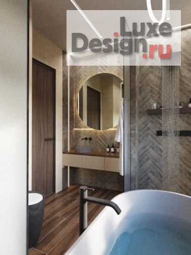 Дизайн интерьера загородного дома "Интерьер в доме в КП Заповедник" (фото 37)