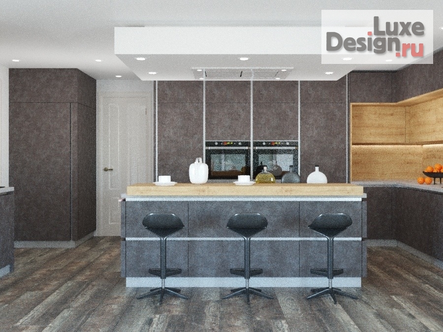 Дизайн интерьера комнаты "Интерьер кухни" (фото 1)