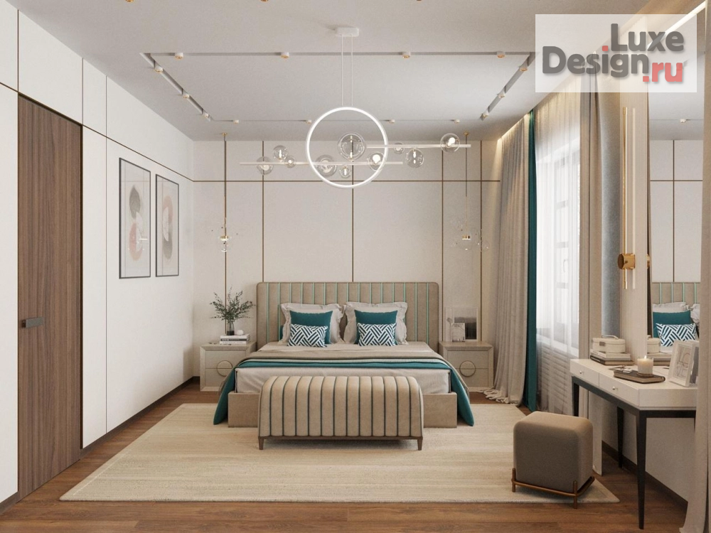 Дизайн интерьера загородного дома "Интерьер в доме в КП Заповедник" (фото 56)