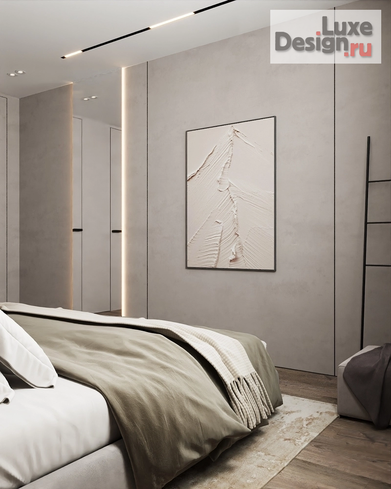 Дизайн интерьера трехкомнатной квартиры "ЖК REPIN TOWERS. Квартира 83 м2, г. Екатеринбург" (фото 12)