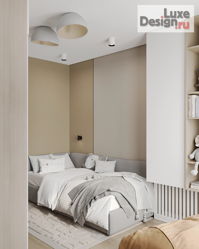 Дизайн интерьера трехкомнатной квартиры "ЖК АКАДЕМИЧЕСКИЙ. Квартира, 68 м2, г. Екатеринбург" (фото 16)