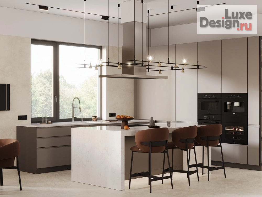 Дизайн интерьера загородного дома "КП ФОМИНО. Дом 140 м2" (фото 1)