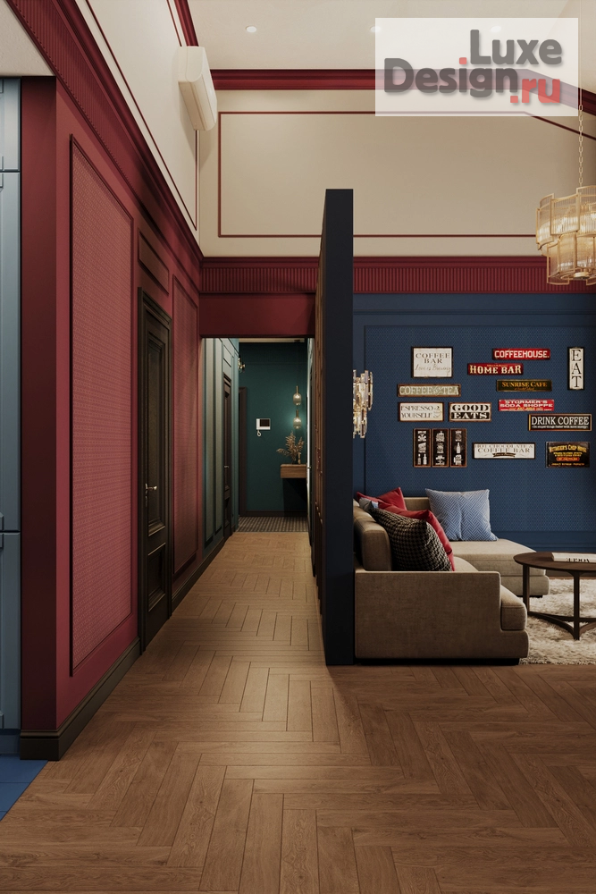 Дизайн интерьера коттеджа "пос. ЧЕРНОИСТОЧИНСК. Дом 130 м2" (фото 7)