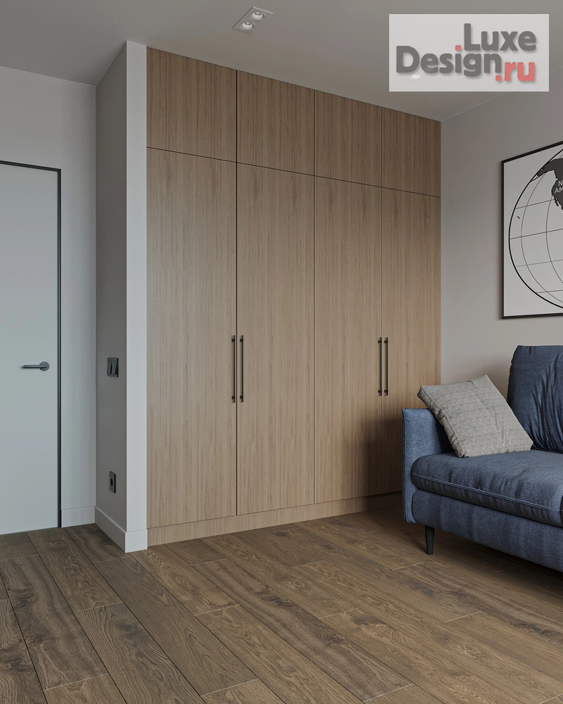 Дизайн интерьера трехкомнатной квартиры "ЖР ИЗУМРУДНЫЙ БОР. Квартира 81 м2, г. Екатеринбург" (фото 24)