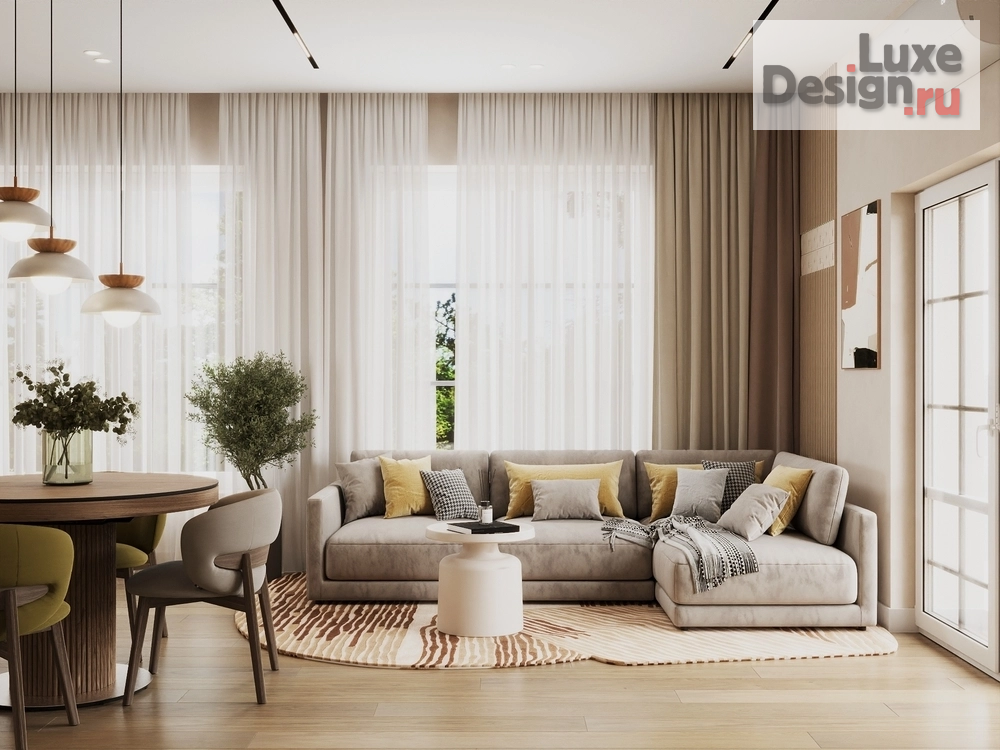 Дизайн интерьера коттеджа "ВЕРХНЯЯ ПЫШМА. Дом 230 м2" (фото 5)