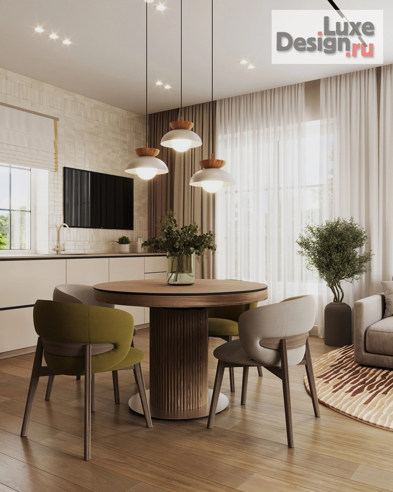 Дизайн интерьера коттеджа "ВЕРХНЯЯ ПЫШМА. Дом 230 м2" (фото 9)