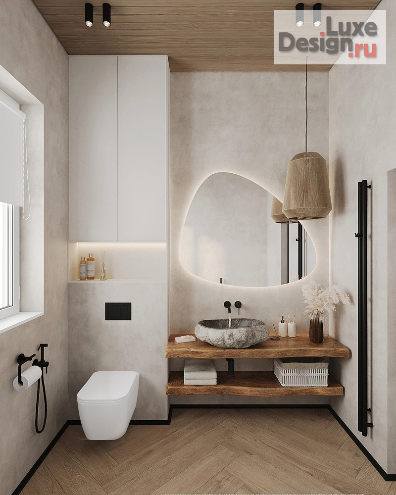 Дизайн интерьера загородного дома "КП ЗАПОВЕДНИК. ЖУРАВЛИ. Дом 212 м2" (фото 24)