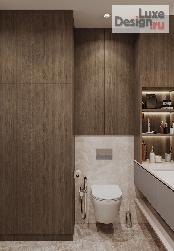 Дизайн интерьера трехкомнатной квартиры "ЖР ИЗУМРУДНЫЙ БОР. Квартира 81 м2, г. Екатеринбург" (фото 34)