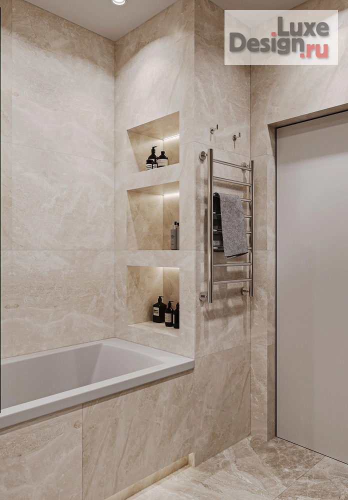 Дизайн интерьера трехкомнатной квартиры "ЖР ИЗУМРУДНЫЙ БОР. Квартира 81 м2, г. Екатеринбург" (фото 35)