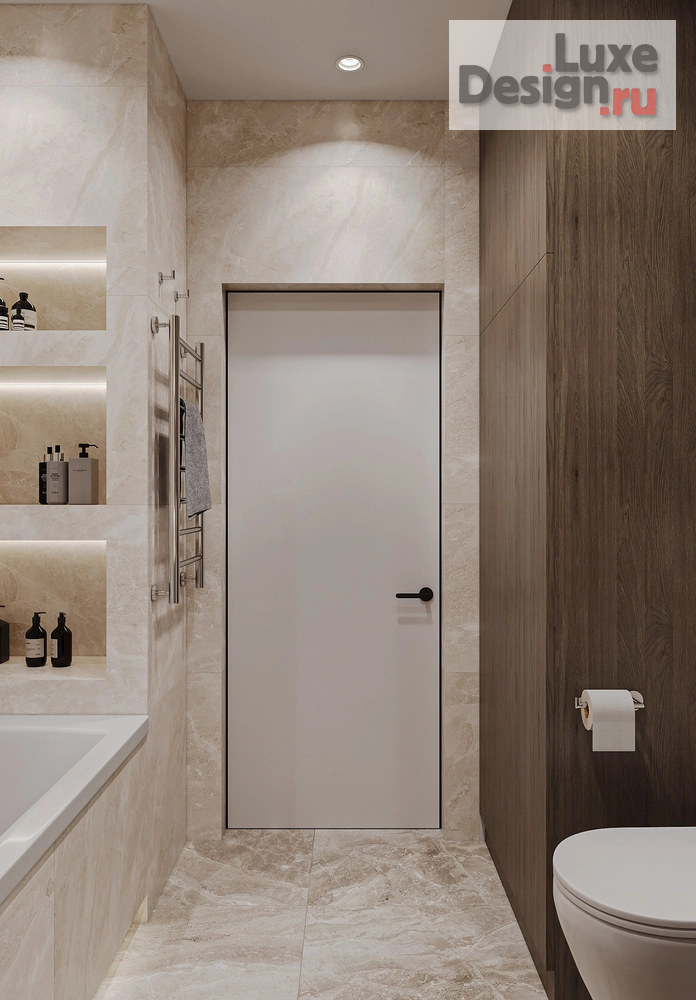 Дизайн интерьера трехкомнатной квартиры "ЖР ИЗУМРУДНЫЙ БОР. Квартира 81 м2, г. Екатеринбург" (фото 36)