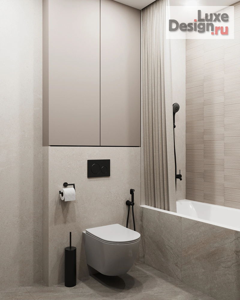 Дизайн интерьера трехкомнатной квартиры "ЖК REPIN TOWERS. Квартира 83 м2, г. Екатеринбург" (фото 31)