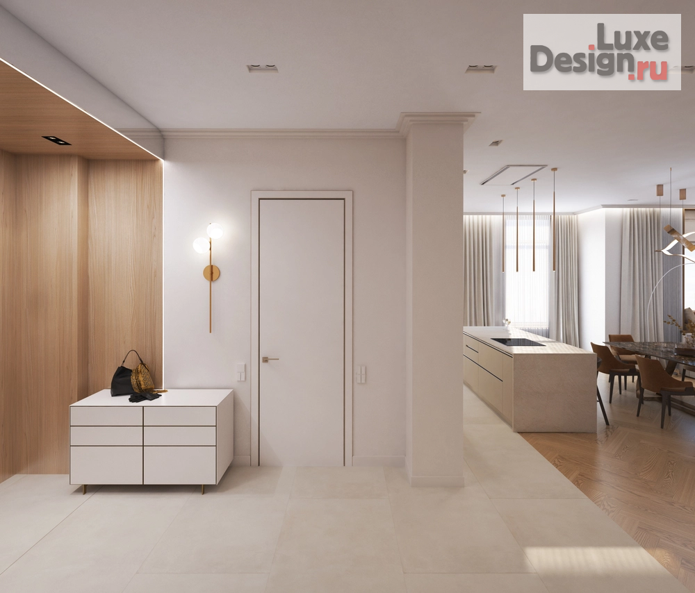 Дизайн интерьера квартиры "Квартира в клубном доме премиум класса" (фото 2)
