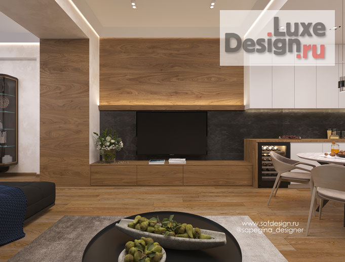 Дизайн интерьера гостиной "Дизайн гостиной" (фото 4)