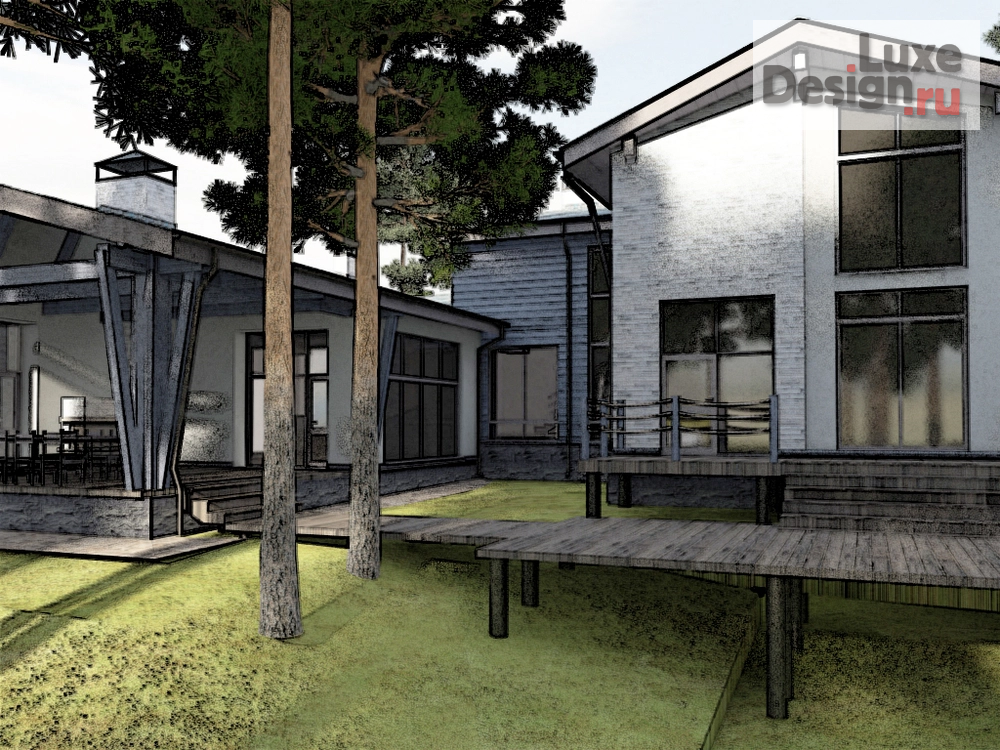 Частная архитектура "Архитектурно -Интерьерная студия КомфортА Индивидуальный Жилой дом" (фото 9)