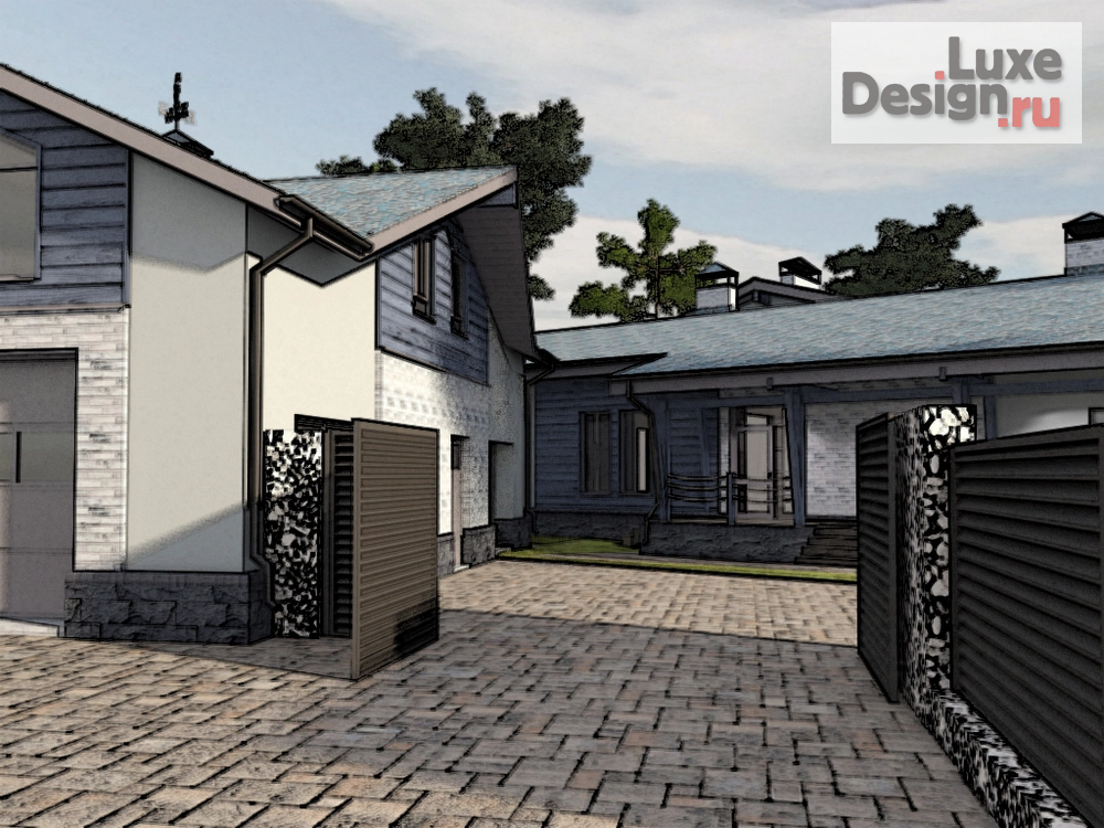 Частная архитектура "Архитектурно -Интерьерная студия КомфортА Индивидуальный Жилой дом" (фото 11)