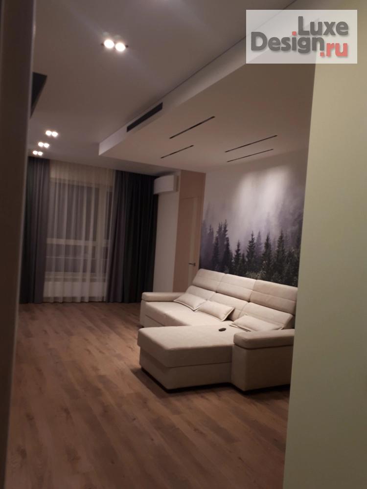 Дизайн интерьера гостиной "Студия Комфорт А Интерьер  Кухни-гостиной" (фото 13)