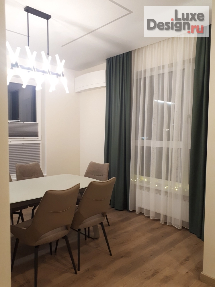 Дизайн интерьера гостиной "Студия Комфорт А Интерьер  Кухни-гостиной" (фото 14)