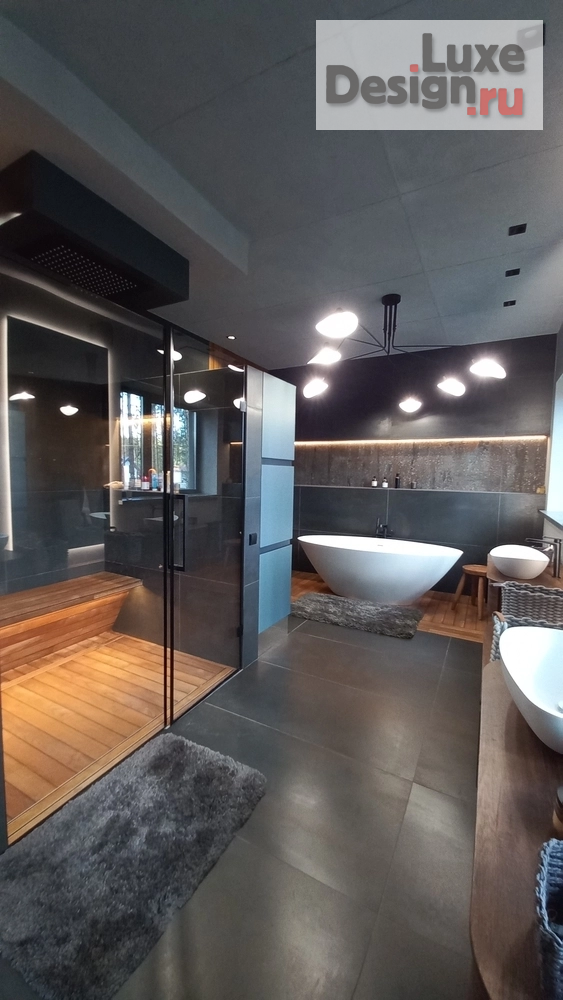 Дизайн интерьера ванной "Архитектурно -Интерьерная студия КомфортА ** Интерьер загородного дома" (фото 15)