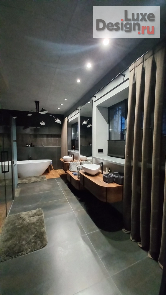 Дизайн интерьера ванной "Архитектурно -Интерьерная студия КомфортА ** Интерьер загородного дома" (фото 3)