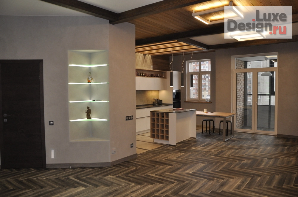 Дизайн интерьера прихожей "ЖК Вивальди  . Дизайн интерьера   квартиры" (фото 7)