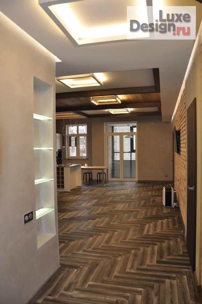 Дизайн интерьера прихожей "ЖК Вивальди  . Дизайн интерьера   квартиры" (фото 9)