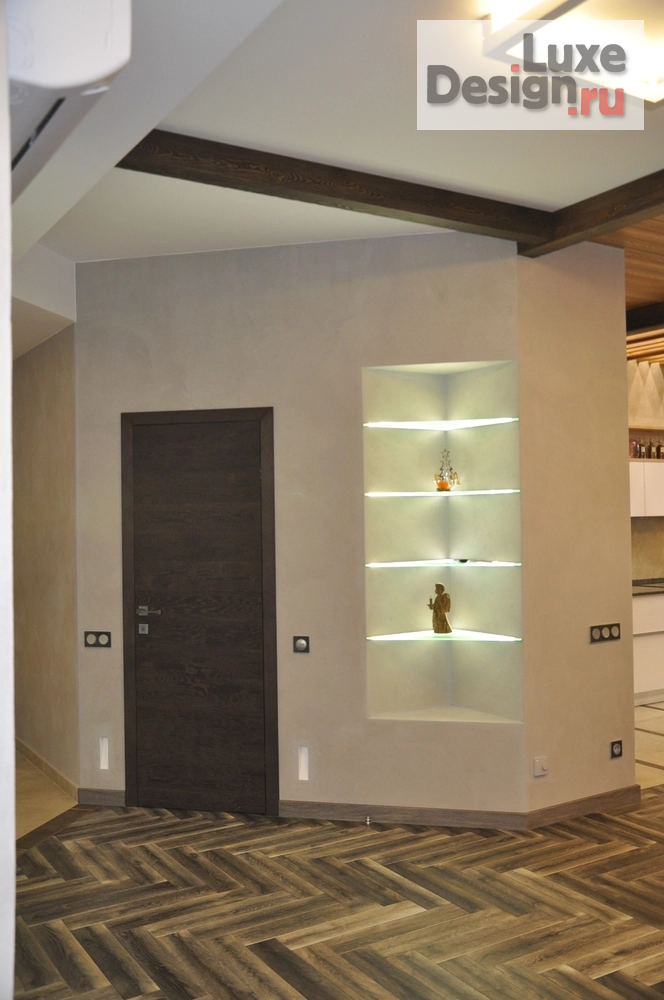 Дизайн интерьера прихожей "ЖК Вивальди  . Дизайн интерьера   квартиры" (фото 11)
