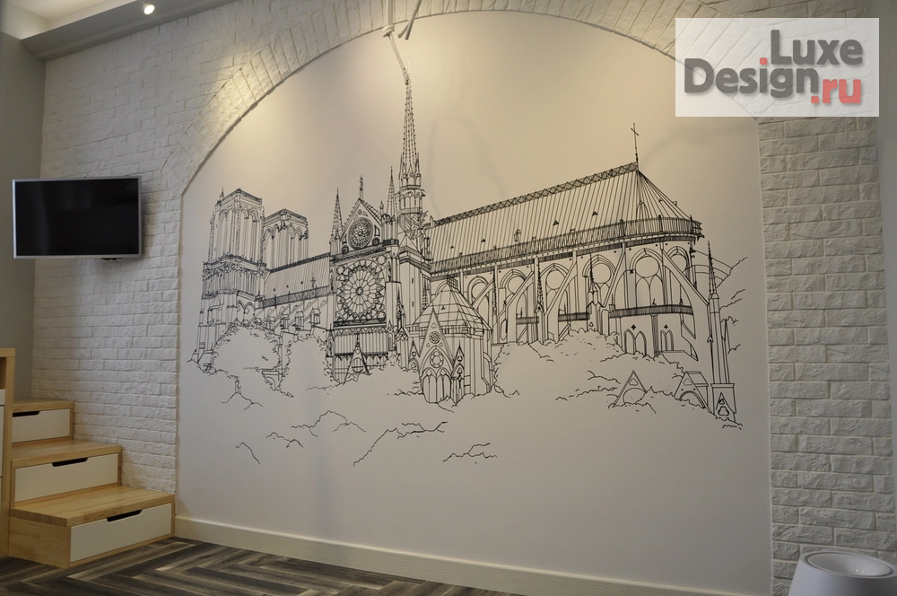 Дизайн интерьера детской "Архитектоурно -Интерьерная студия КомфортА Детская комната  Норт Дам Де Пари" (фото 13)