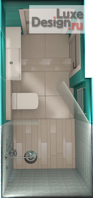 Дизайн интерьера ванной "Архитектурно -Интерьерная студия КомфортА ** Дизайн интерьера санузлов  в  городской квартире " (фото 9)