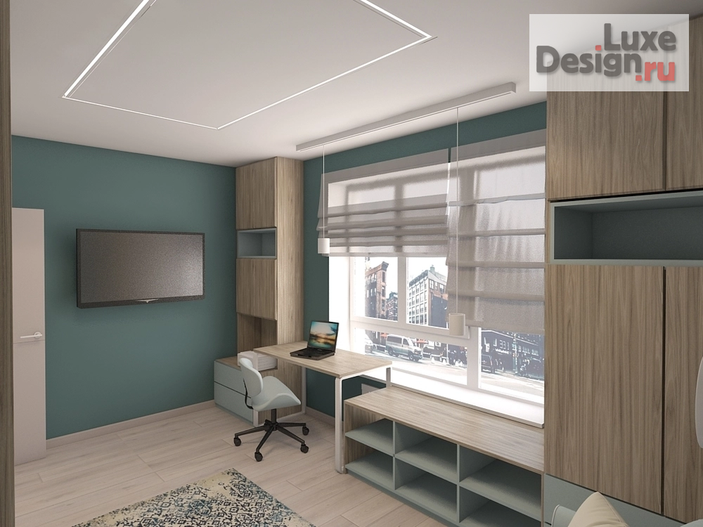 Дизайн интерьера кабинета "Кабинет" (фото 2)
