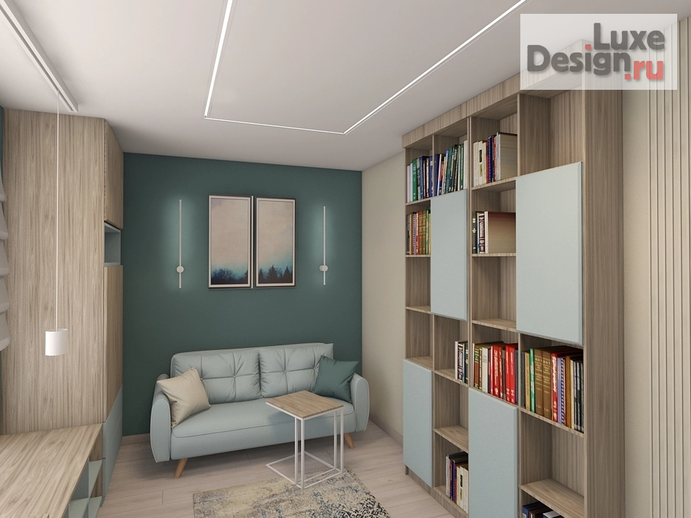 Дизайн интерьера кабинета "Кабинет" (фото 4)