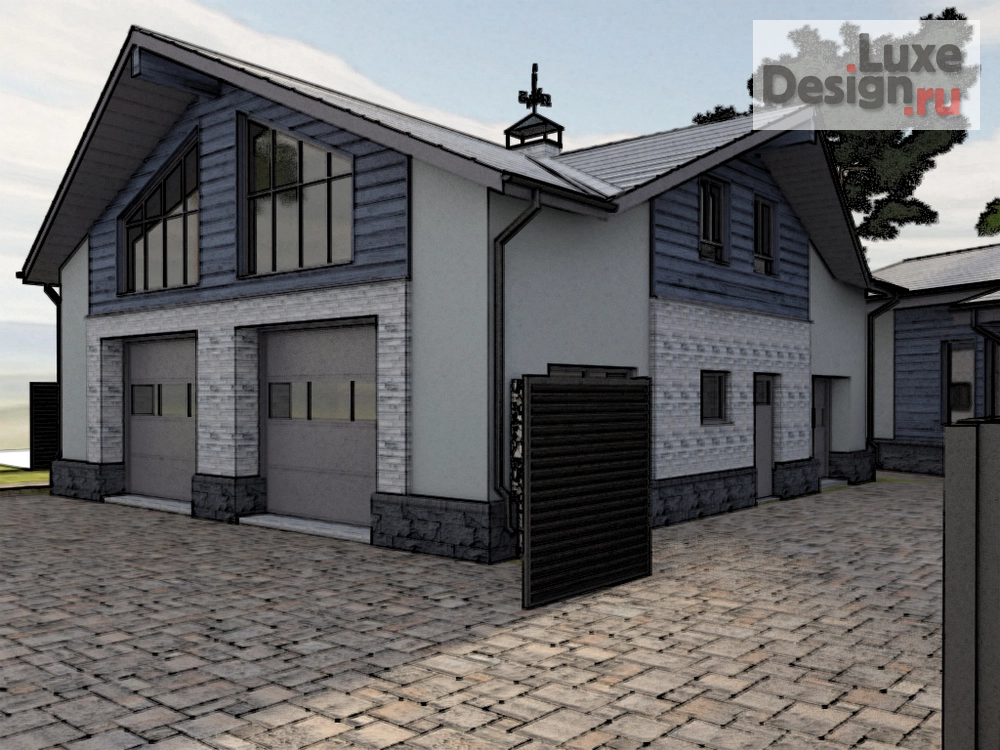 Частная архитектура "Архитектурно -Интерьерная студия КомфортА Индивидуальный Жилой дом" (фото 12)