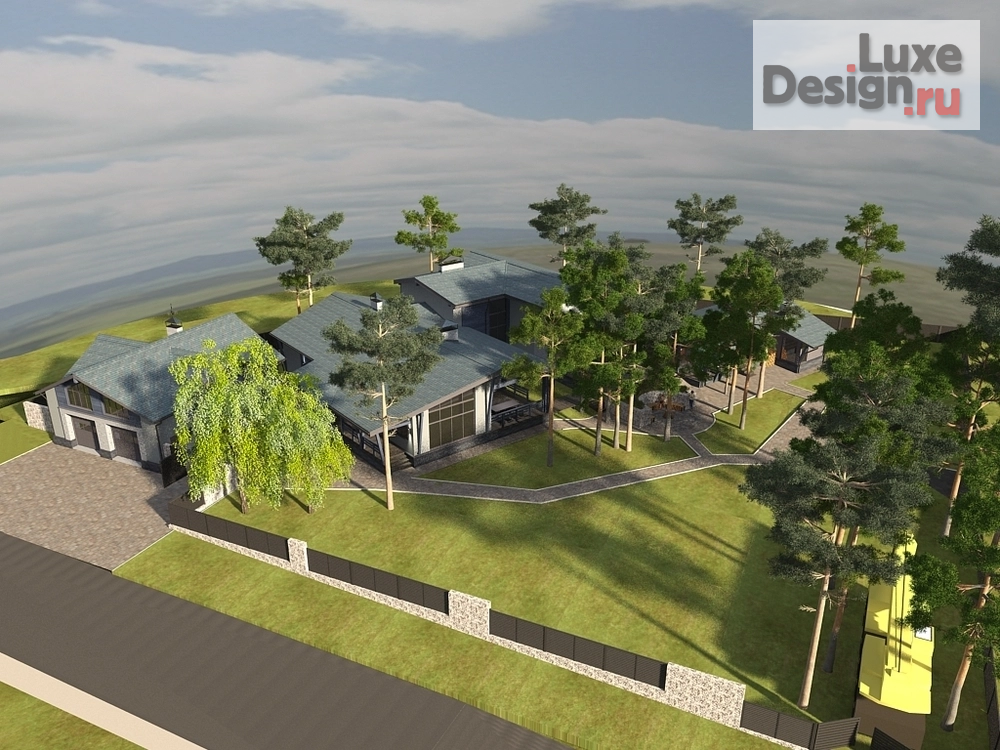 Частная архитектура "Архитектурно -Интерьерная студия КомфортА Индивидуальный Жилой дом" (фото 2)