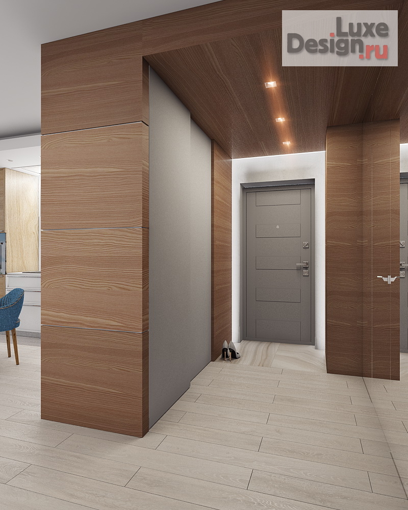 Дизайн интерьера трехкомнатной квартиры "Интерьер студии " (фото 3)