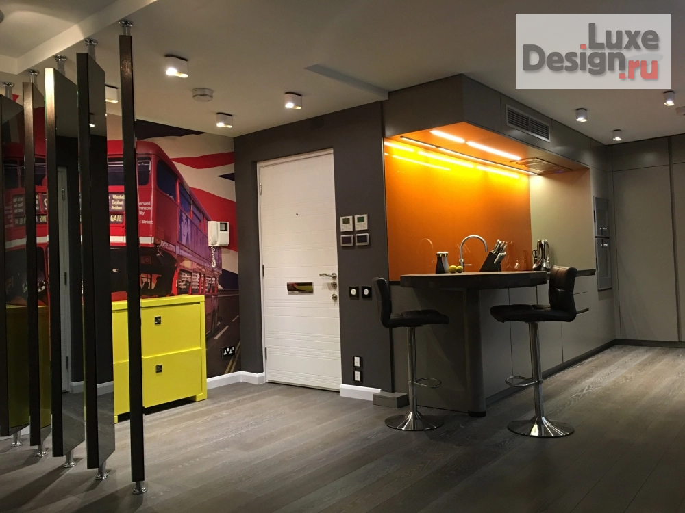 Дизайн интерьера четырехкомнатной квартиры "Квартира в Лондоне" (фото 3)