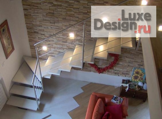 Дизайн интерьера загородного дома "холл" (фото 1)