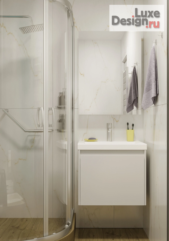 Дизайн интерьера ванной "Дизайн ванной комнаты" (фото 7)