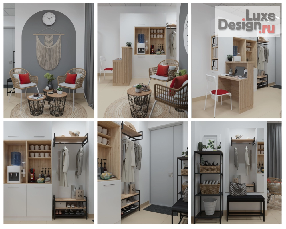 Дизайн интерьера салона красоты "Дизайн маникюрного салона" (фото 2) от дизайнера Ахметьянова Екатерина Дизайн интерьера салона красоты "Дизайн маникюрного салона" (фото 2)