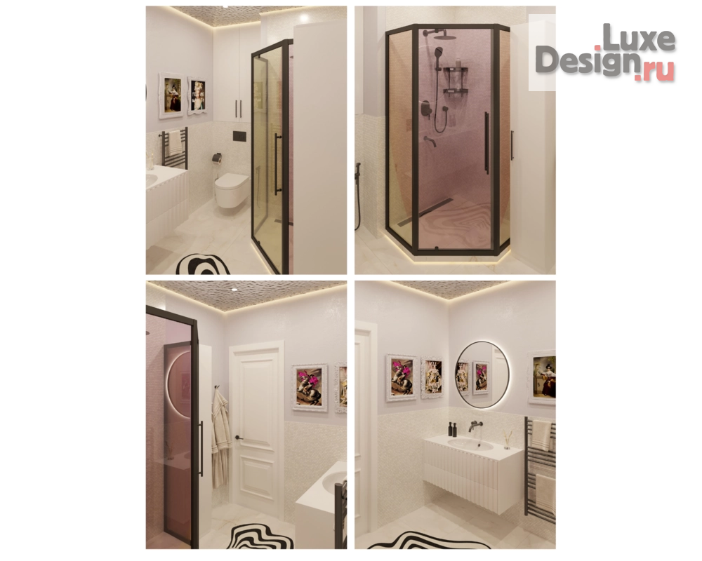 Дизайн интерьера четырехкомнатной квартиры "Квартира в ЖК Зеленый квартал" (фото 13)