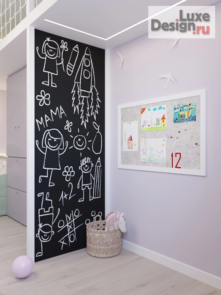 Дизайн интерьера детской "Дизайн детской комнаты" (фото 6)