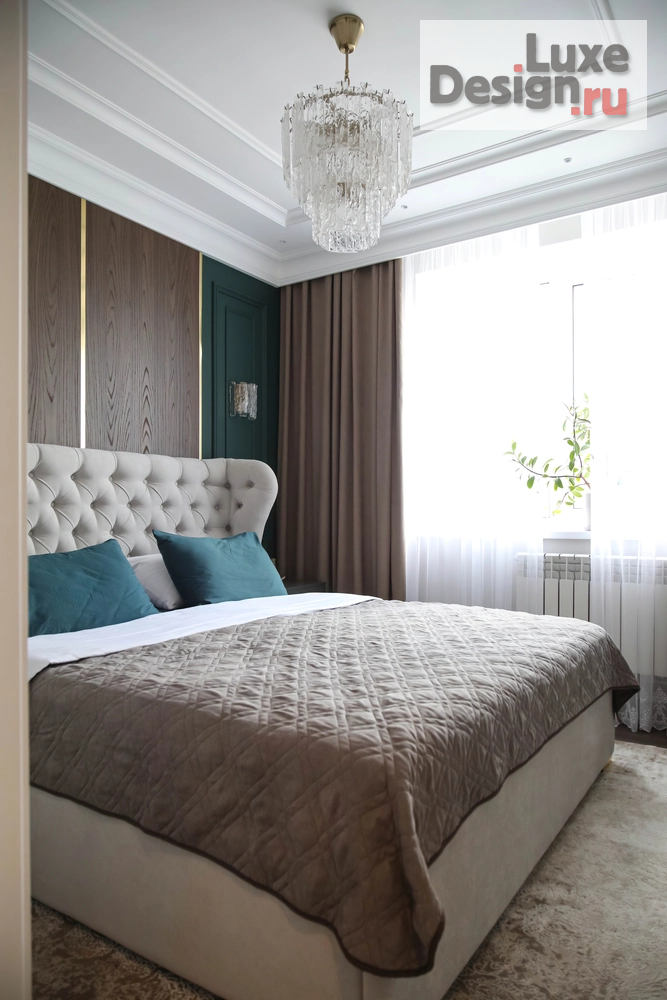 Дизайн интерьера спальни "Реализация ул. 3-го Интернационала, Курская область." (фото 2)