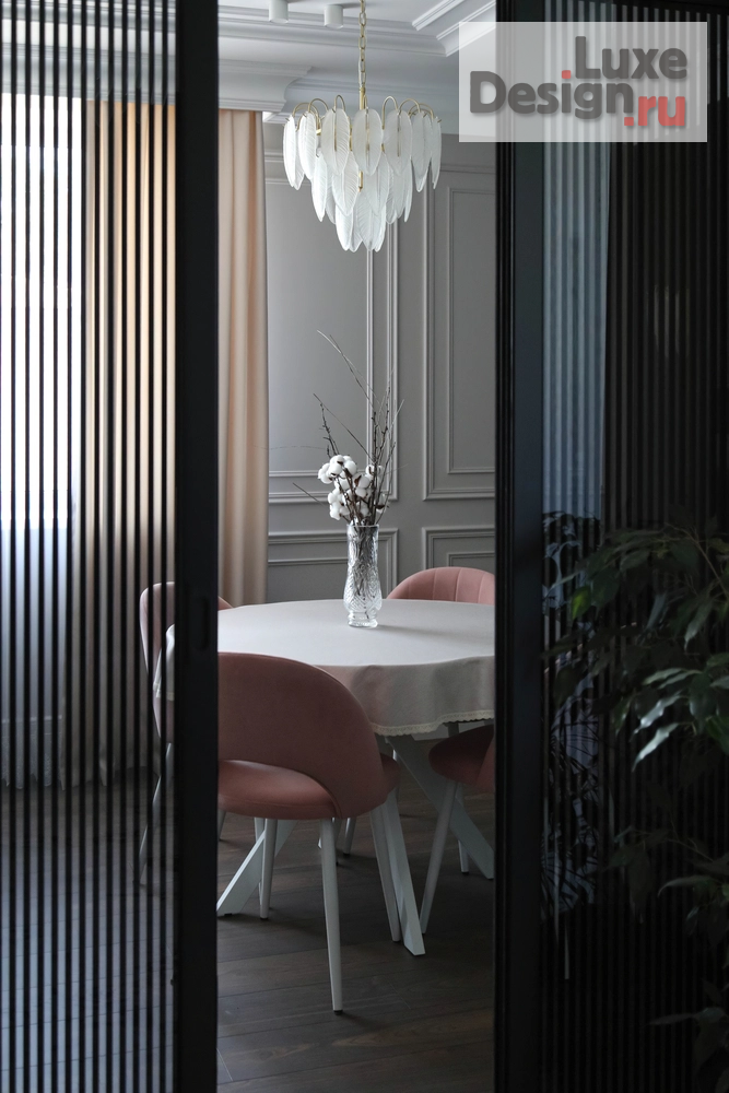 Дизайн интерьера гостиной "Реализация ул. 3-го Интернационала, Курская область." (фото 6)