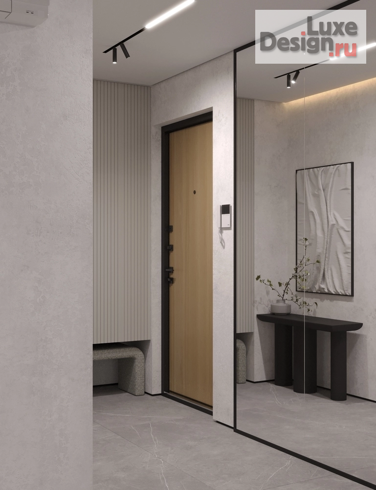 Дизайн интерьера прихожей "Прихожая, ЖК Нагорный, г. Екатеринбург." (фото 1)