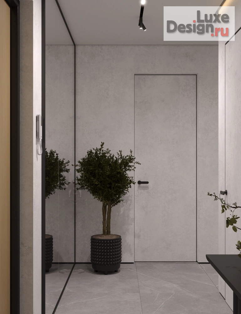 Дизайн интерьера прихожей "Прихожая, ЖК Нагорный, г. Екатеринбург." (фото 4)