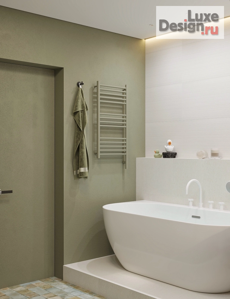 Дизайн интерьера ванной "Ванная комната ул. Радищева, Екатеринбург." (фото 6)