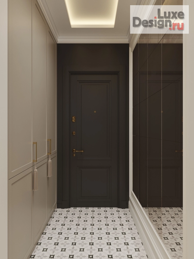 Дизайн интерьера двухкомнатной квартиры "Дизайн проект квартиры по ул. Комсомольской" (фото 8)