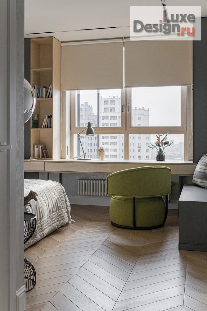 Дизайн интерьера двухкомнатной квартиры "Реализованный проект в ЖК "Нагорный"" (фото 10)